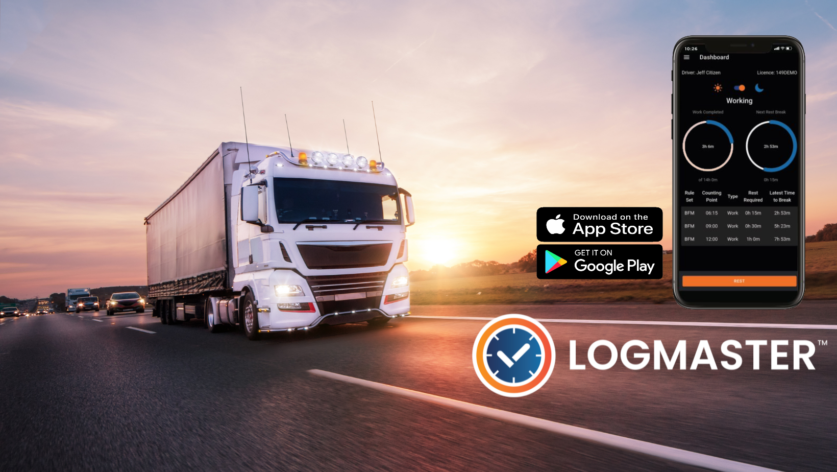 Logmaster app